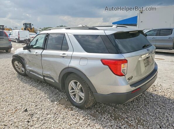1FMSK7DH4LGC42213 2020 FORD EXPLORER Silver Հետևի ձախ