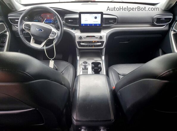 1FMSK7DH4LGC42213 2020 FORD EXPLORER Silver Առջևի վահանակի տեսք