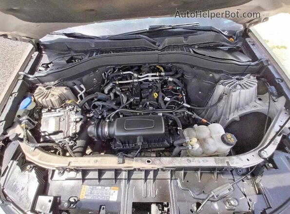 1FMSK7DH4MGB50620 2021 FORD EXPLORER Tan Vista del compartimento del motor
