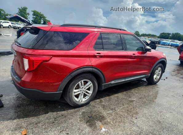 1FMSK7DH5LGA89390 2020 FORD EXPLORER Red Tył prawy