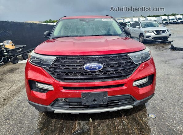 1FMSK7DH5LGA89390 2020 FORD EXPLORER Red Widok z przodu