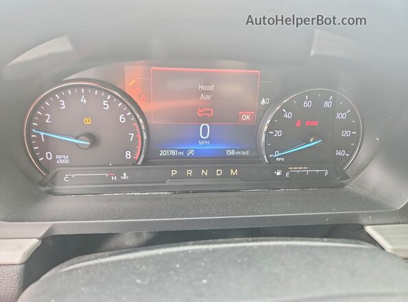 1FMSK7DH5LGA89390 2020 FORD EXPLORER Red Widok zestawu wskaźników