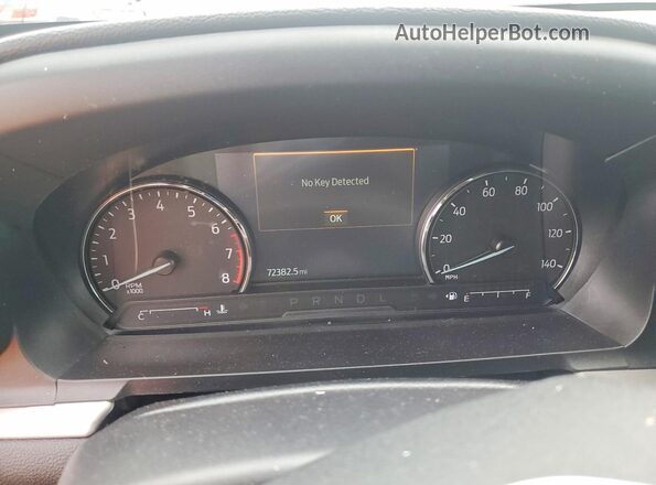1FMSK7DH8PGA22501 2023 FORD EXPLORER Белый Вид щитка приборов