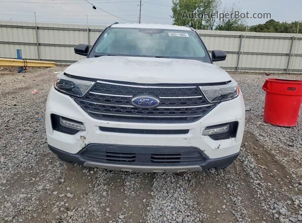 1FMSK7DH8PGA22501 2023 FORD EXPLORER Белый Вид спереди