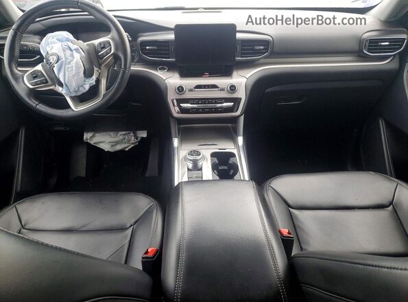 1FMSK7DH8PGA22501 2023 FORD EXPLORER Белый Вид панели приборов