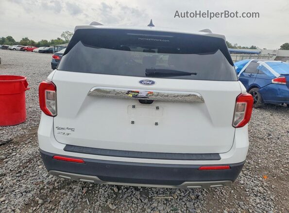 1FMSK7DH8PGA22501 2023 FORD EXPLORER Белый Вид сзади