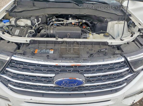 1FMSK7DH8PGA22501 2023 FORD EXPLORER Белый Вид подкапотного пространства