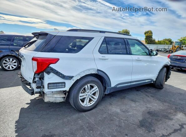 1FMSK7DH9LGB53754 2020 FORD EXPLORER White Tył prawy