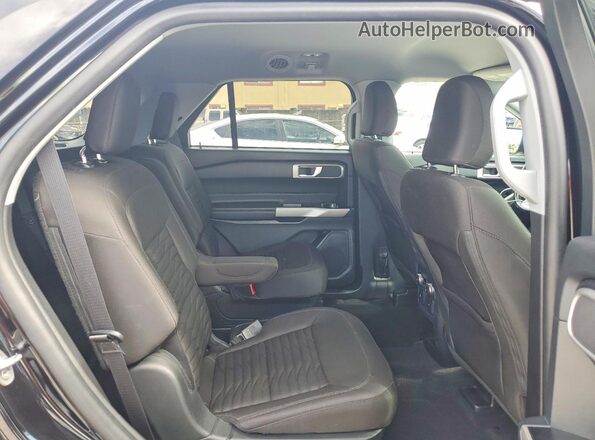 1FMSK7DH9MGC46758 2021 FORD EXPLORER Black Вид задньої частини салону
