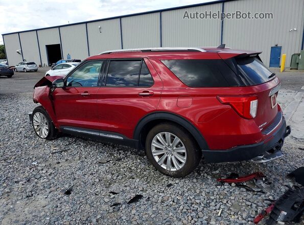 1FMSK7FH0RGA76598 2024 FORD EXPLORER Maroon Rear left