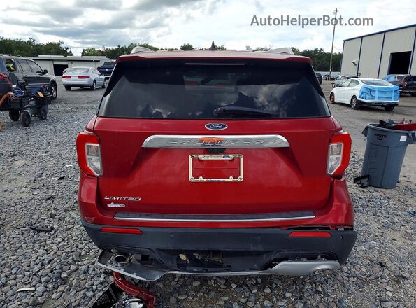 1FMSK7FH0RGA76598 2024 FORD EXPLORER Maroon Rear view