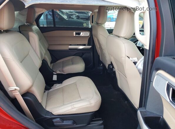 1FMSK7FH0RGA76598 2024 FORD EXPLORER Maroon Rear interior view