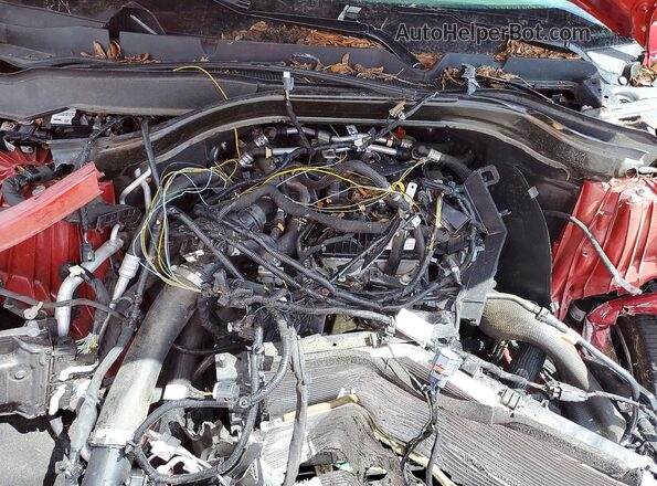 1FMSK7FH0RGA76598 2024 FORD EXPLORER Maroon Engine compartment view