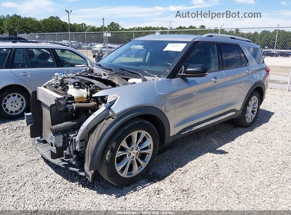 1FMSK7FH2MGA37178 2021 FORD EXPLORER Silver Przód lewy