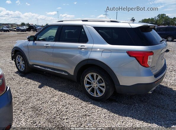 1FMSK7FH2MGA37178 2021 FORD EXPLORER Silver Widok wnętrza 360 stopni