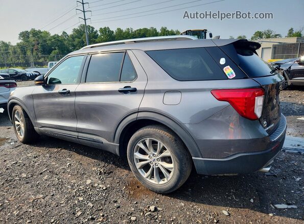 1FMSK7FH2NGA61286 2022 FORD EXPLORER Gray Tył lewy