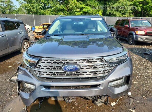 1FMSK7FH2NGA61286 2022 FORD EXPLORER Gray Widok z przodu