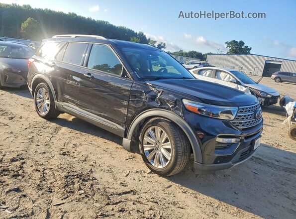 1FMSK7FH5LGB08761 2020 FORD EXPLORER Black Передня права чверть