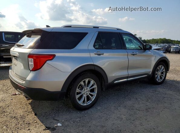 1FMSK7FH8NGA79047 2022 FORD EXPLORER Серебряный Задняя правая четверть