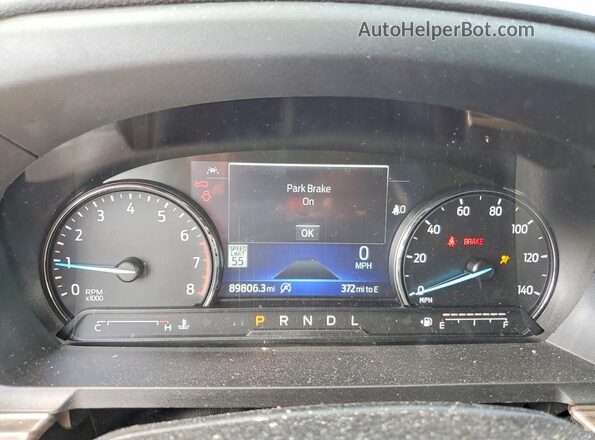 1FMSK7FH8NGA79047 2022 FORD EXPLORER Серебряный Вид щитка приборов