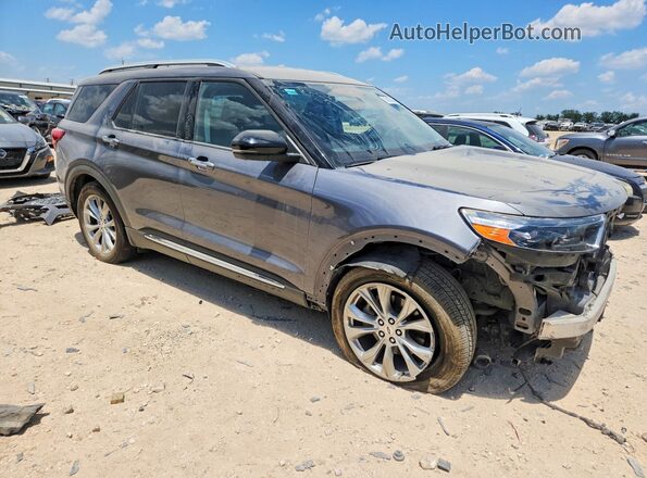 1FMSK7FHXNGA62668 2022 FORD EXPLORER Gray Передня права чверть