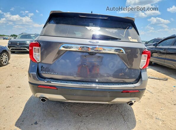 1FMSK7FHXNGA62668 2022 FORD EXPLORER Gray Вид ззаду