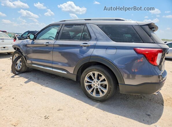 1FMSK7FHXNGA62668 2022 FORD EXPLORER Gray Задня ліва чверть
