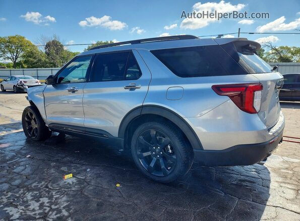 1FMSK7KH7NGC27727 2022 FORD EXPLORER Silver Հետևի ձախ