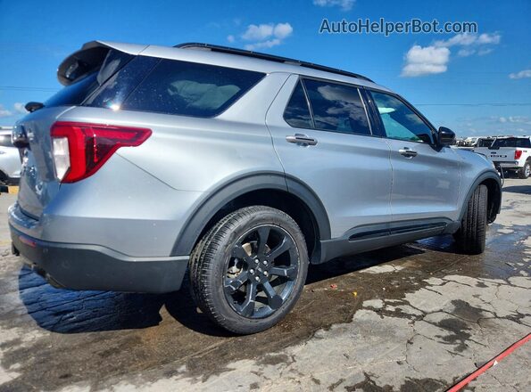 1FMSK7KH7NGC27727 2022 FORD EXPLORER Silver Հետևի աջ