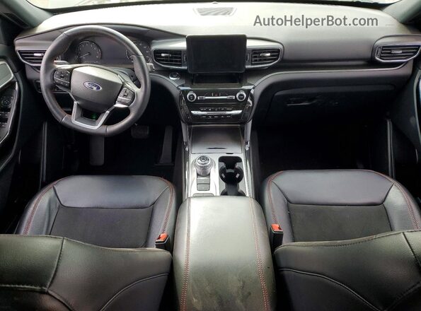 1FMSK7KH8PGC04119 2023 FORD EXPLORER Серый Вид панели приборов