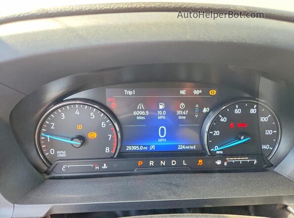 1FMSK7KH8PGC04119 2023 FORD EXPLORER Серый Вид щитка приборов