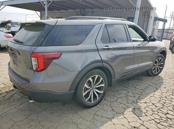 1FMSK7KH8PGC04119 2023 FORD EXPLORER Серый Задняя правая четверть