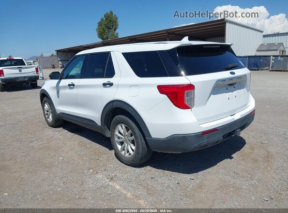 1FMSK8BB2LGC68507 2020 FORD EXPLORER White Задня ліва чверть