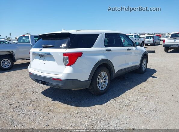 1FMSK8BB2LGC68507 2020 FORD EXPLORER White Задня права чверть