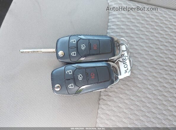1FMSK8BB2LGC68507 2020 FORD EXPLORER White Вид панелі приладів