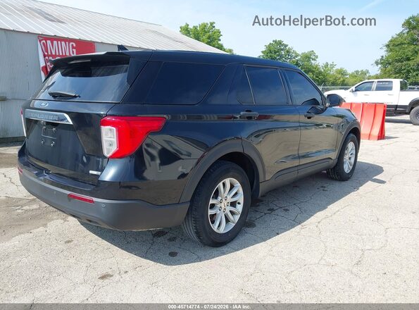 1FMSK8BH0LGA84493 2020 FORD EXPLORER Черный Задняя правая четверть
