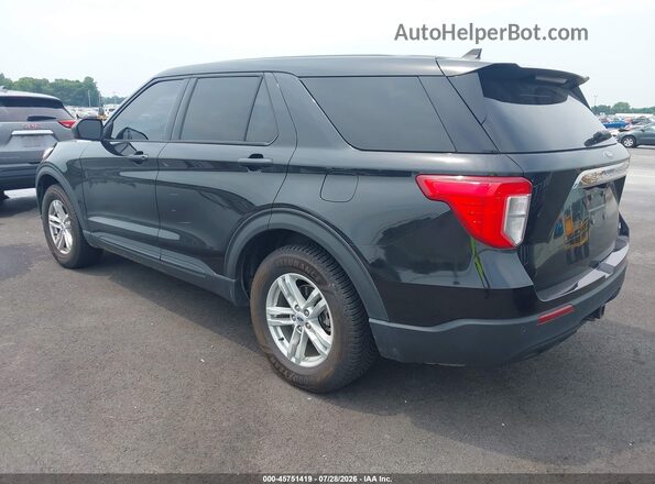 1FMSK8BH4NGA92695 2022 FORD EXPLORER Black Задня ліва чверть