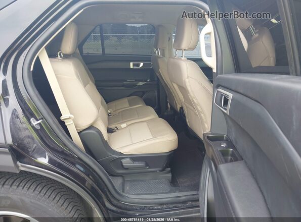 1FMSK8BH4NGA92695 2022 FORD EXPLORER Black Вид наклейки з VIN-кодом