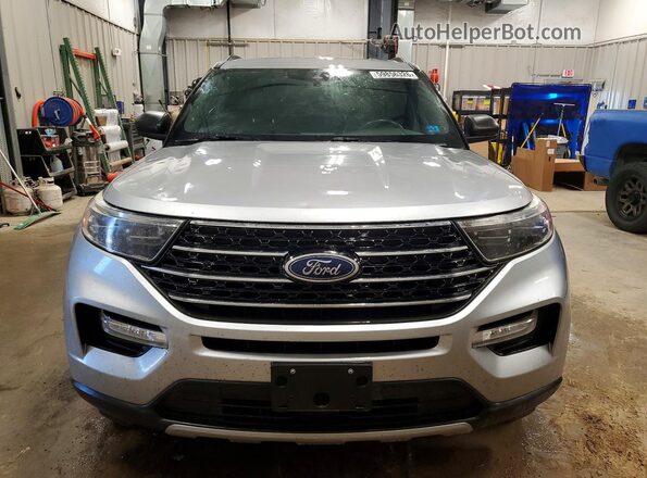 1FMSK8DH0LGA39289 2020 FORD EXPLORER Серебряный Вид спереди