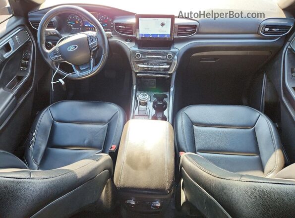 1FMSK8DH1LGA13560 2020 FORD EXPLORER Brown წინა პანელის ხედი