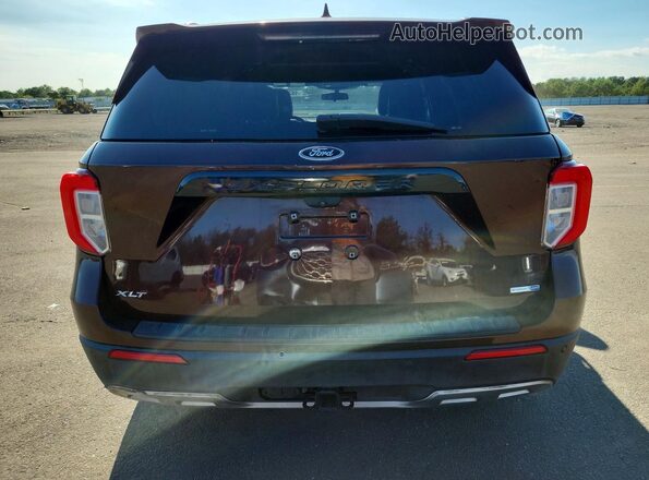 1FMSK8DH1LGA13560 2020 FORD EXPLORER Brown უკანა ხედი