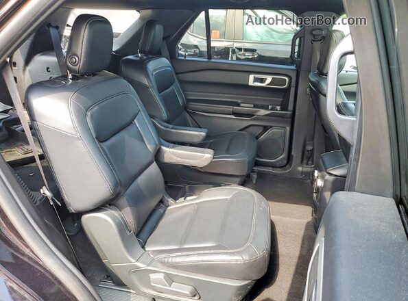 1FMSK8DH1LGA31525 2020 FORD EXPLORER Черный Вид задней части салона