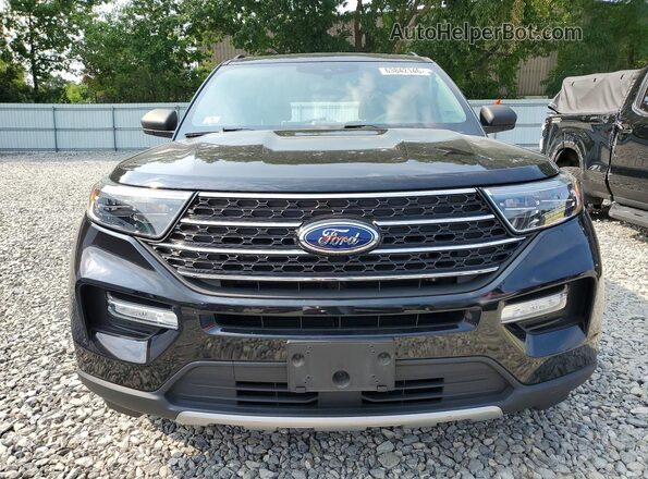 1FMSK8DH1LGA31525 2020 FORD EXPLORER Черный Вид спереди