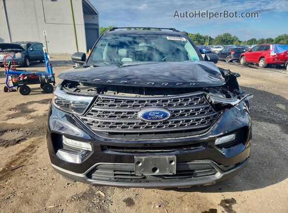 1FMSK8DH1MGC08687 2021 FORD EXPLORER Black Դիմացի տեսք