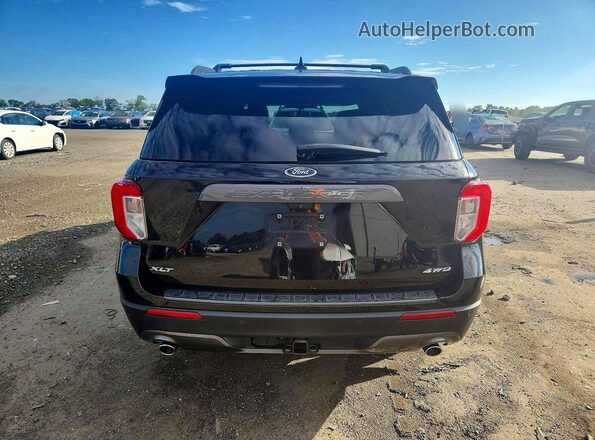1FMSK8DH1MGC08687 2021 FORD EXPLORER Black Հետևի տեսք