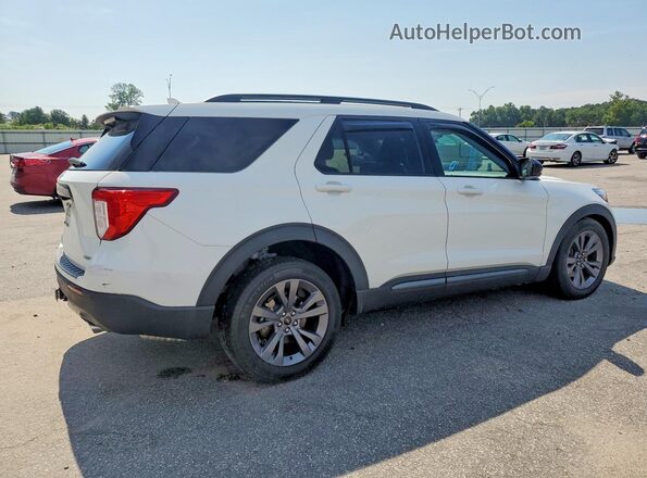 1FMSK8DH1PGA72050 2023 FORD EXPLORER Белый Задняя правая четверть