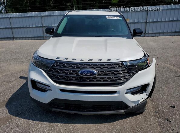 1FMSK8DH1PGA72050 2023 FORD EXPLORER Белый Вид спереди