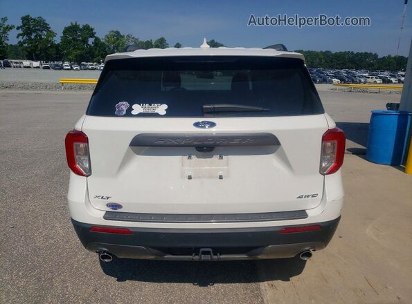 1FMSK8DH1PGA72050 2023 FORD EXPLORER Белый Вид сзади