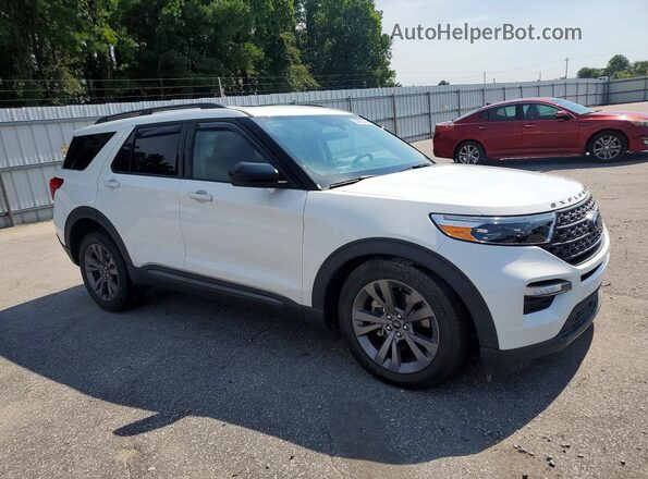 1FMSK8DH1PGA72050 2023 FORD EXPLORER Белый Передняя правая четверть