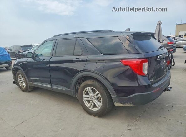 1FMSK8DH2MGC32142 2021 FORD EXPLORER Black Trasero izquierdo